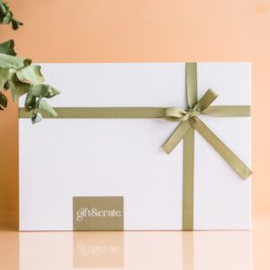 Service d'emballage cadeau + carte personnalisée
