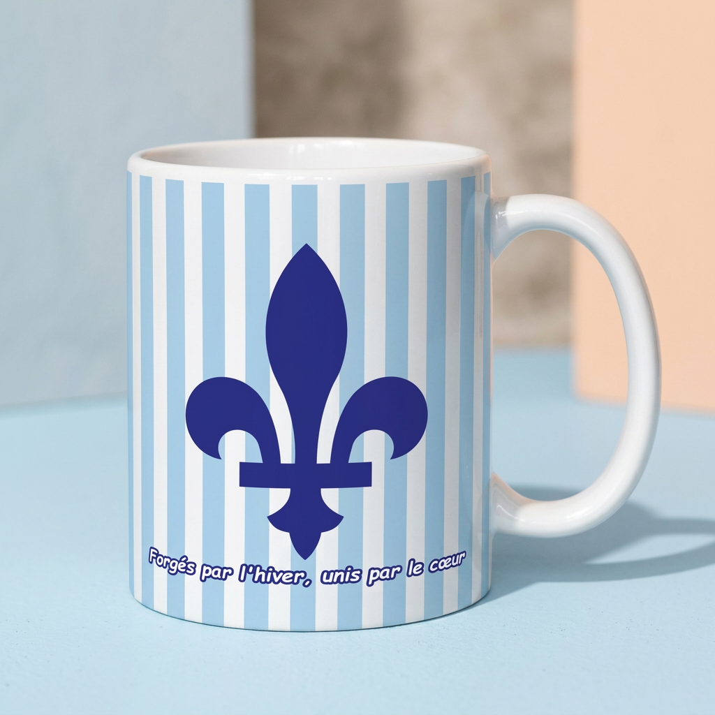 Tasse - fleur de lys – Image 3