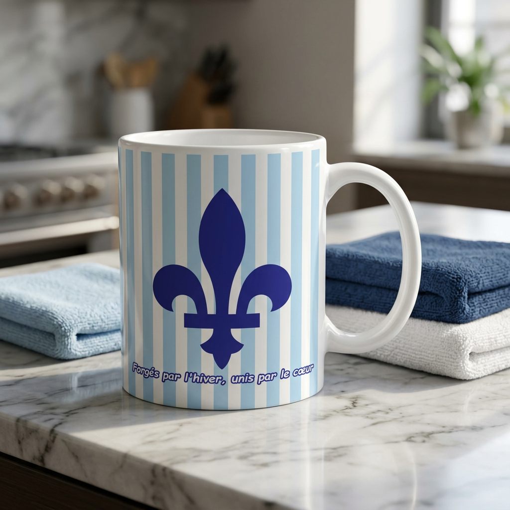 Tasse - fleur de lys – Image 2